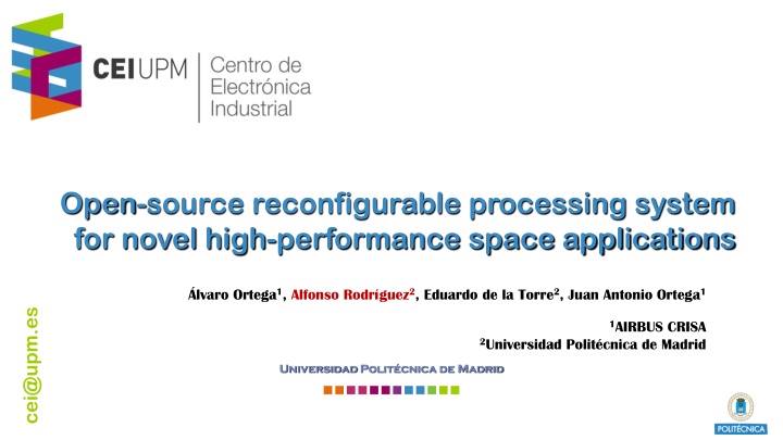 open source reconfigurable processing system