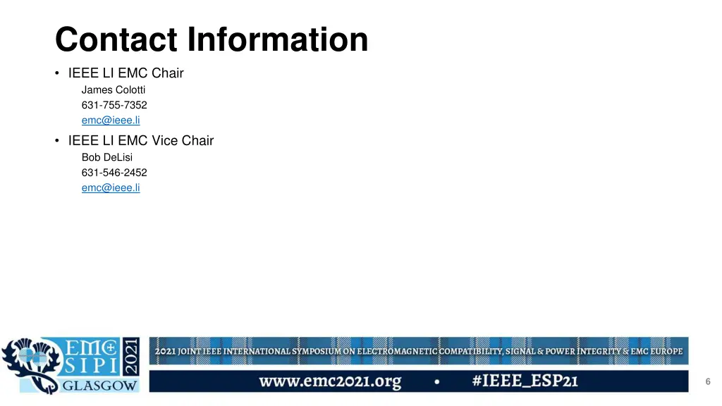 contact information ieee li emc chair james