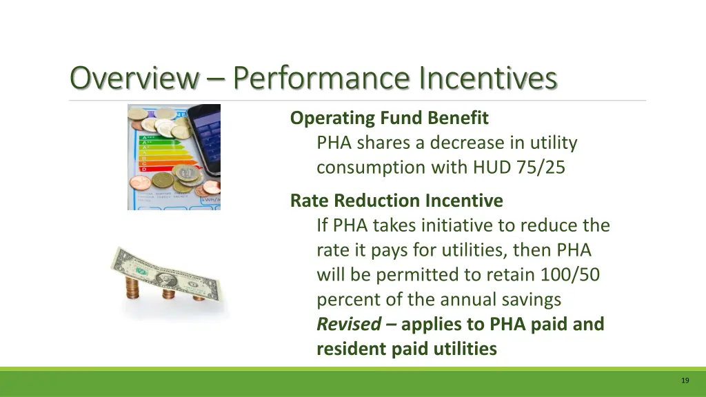overview performance incentives