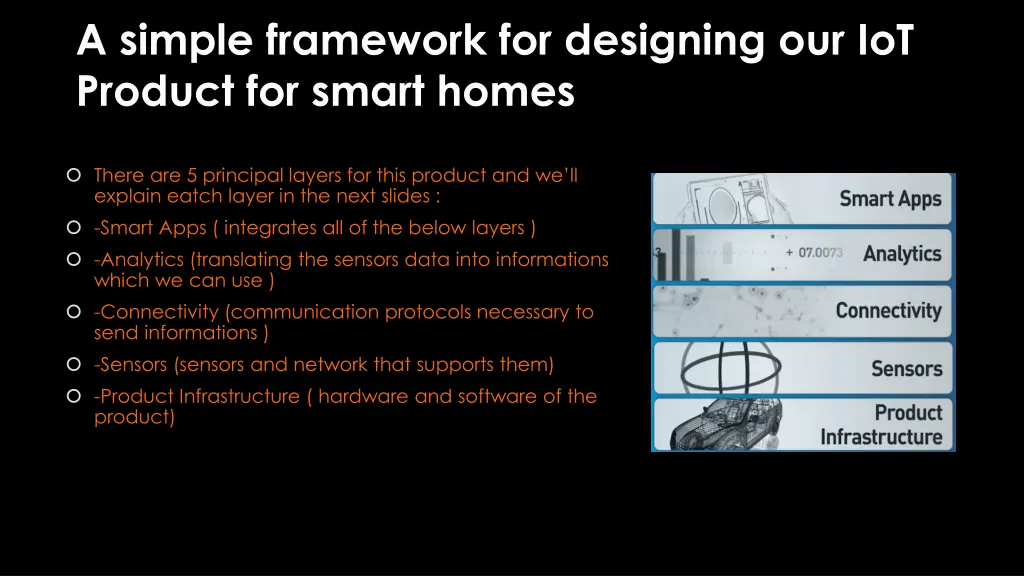 a simple framework for designing our iot product