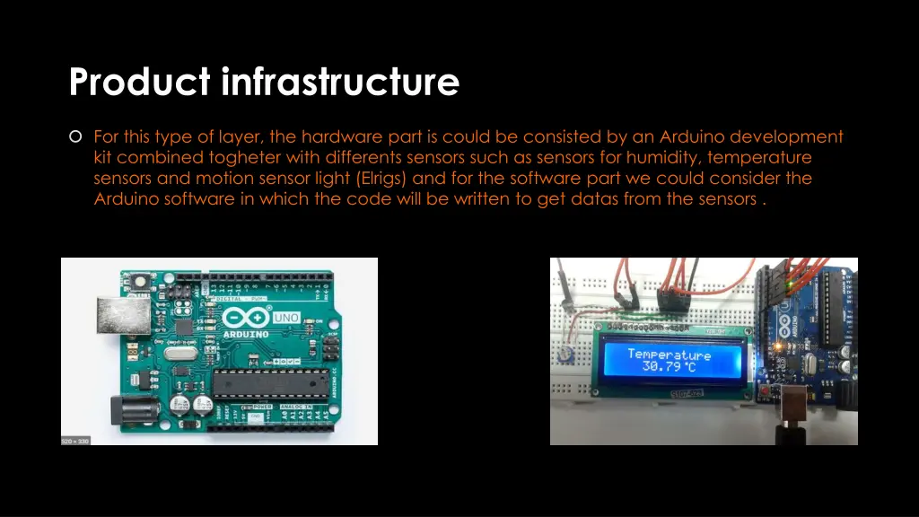 product infrastructure