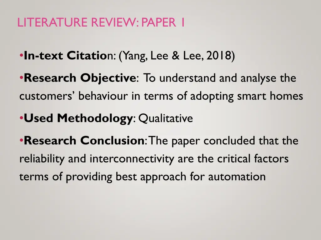 literature review paper 1
