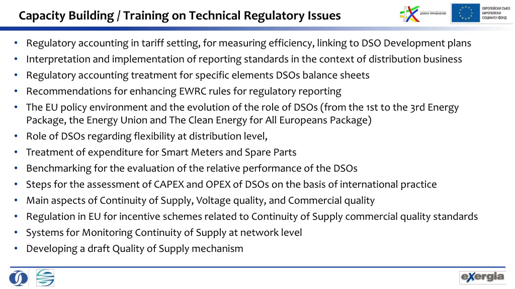 capacity building training on technical