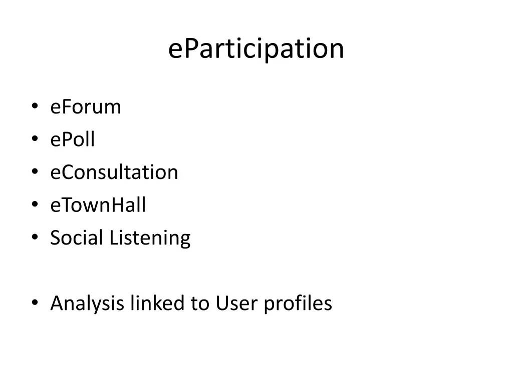 eparticipation