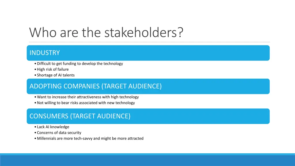 who are the stakeholders