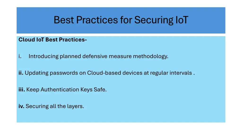 best practices for securing iot 2