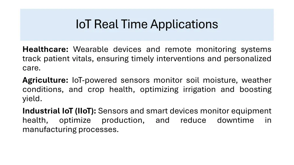 iot real time applications 3