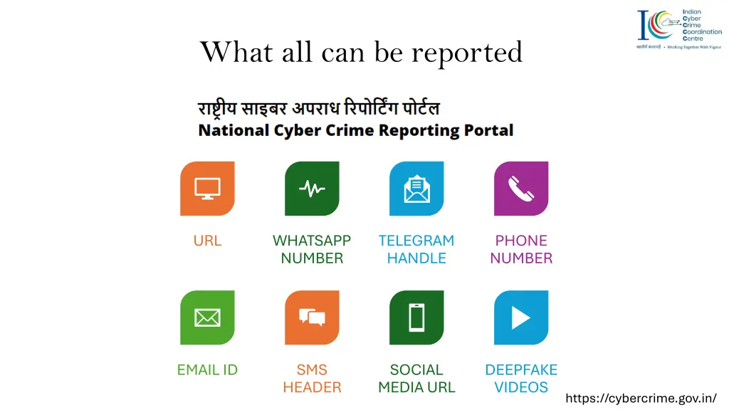 what all can be reported