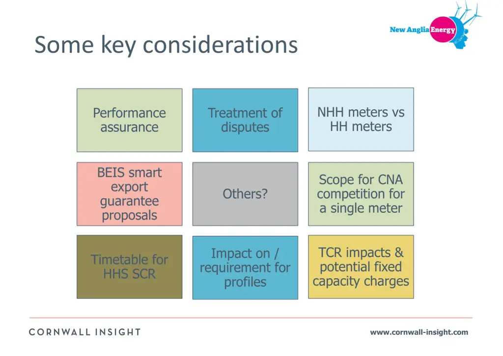 some key considerations