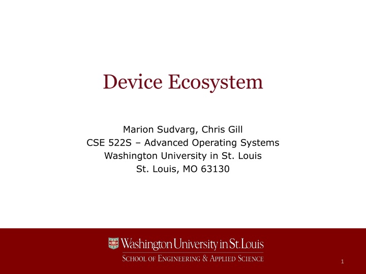 device ecosystem