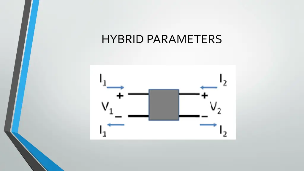 hybrid parameters