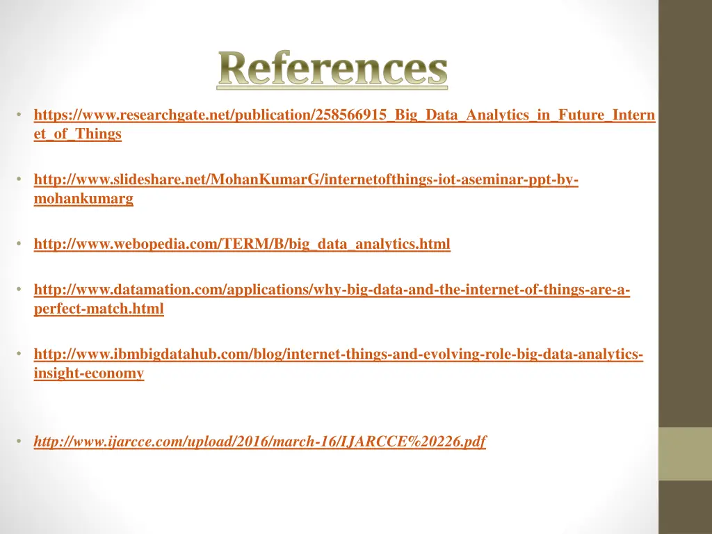 references
