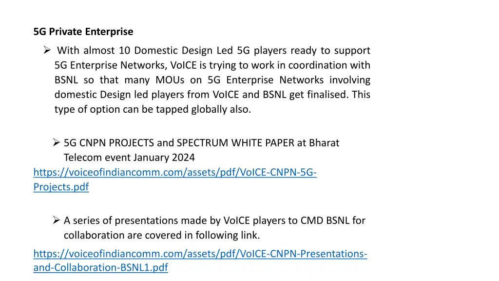 5g private enterprise