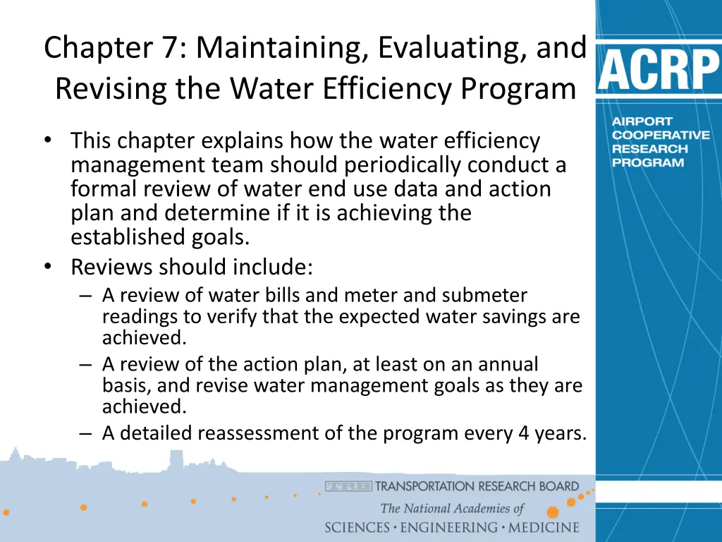 chapter 7 maintaining evaluating and revising
