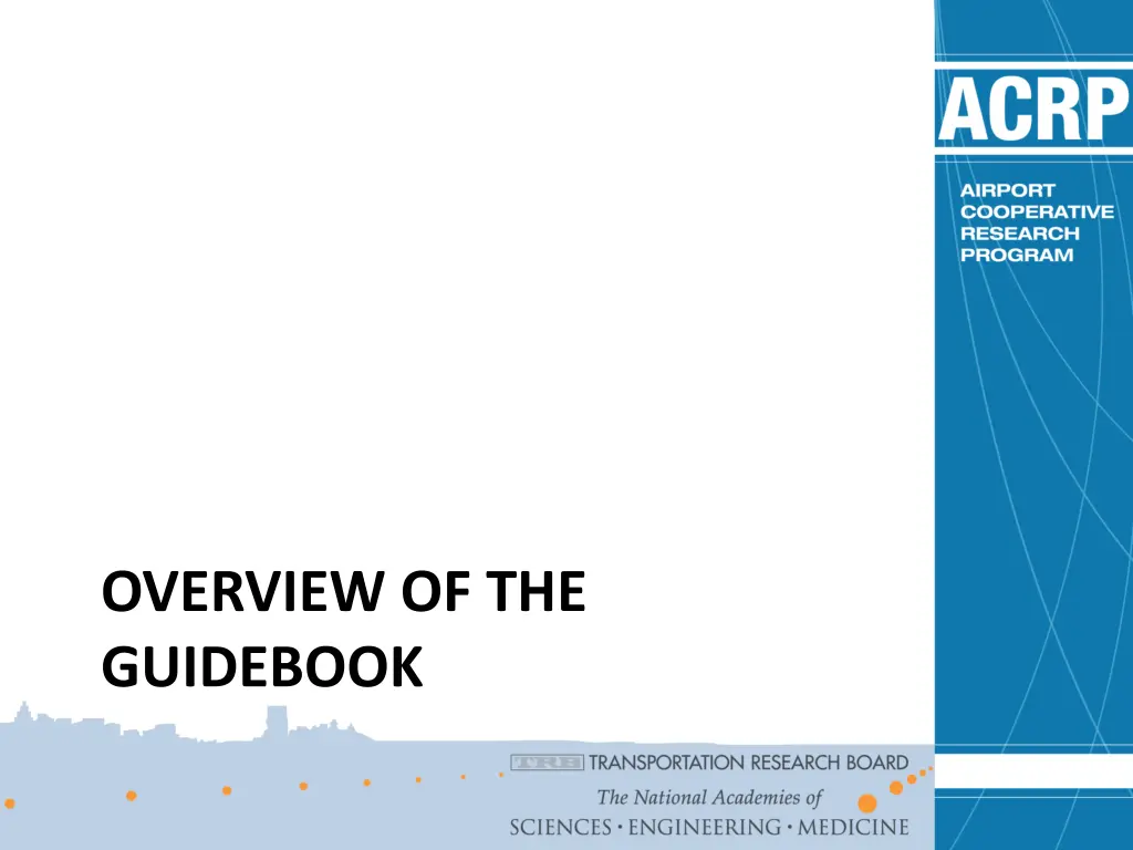 overview of the guidebook