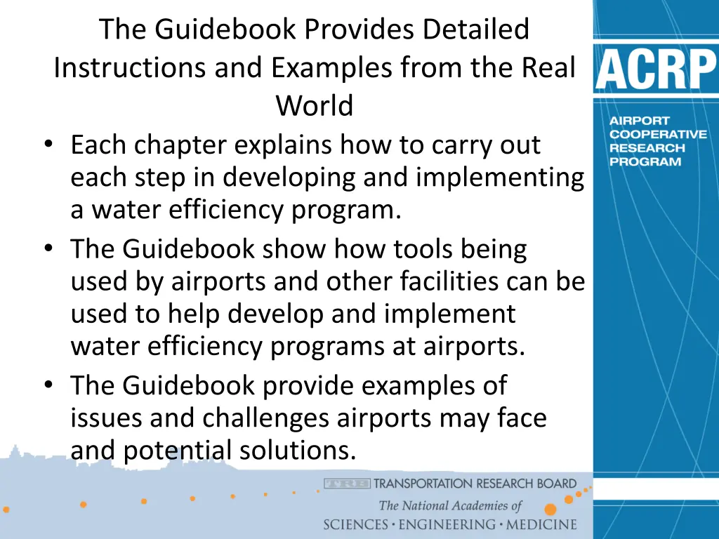 the guidebook provides detailed instructions