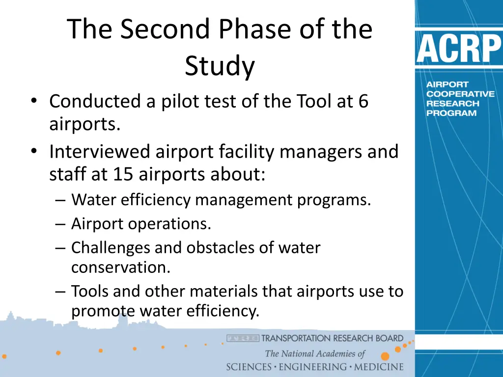 the second phase of the study conducted a pilot