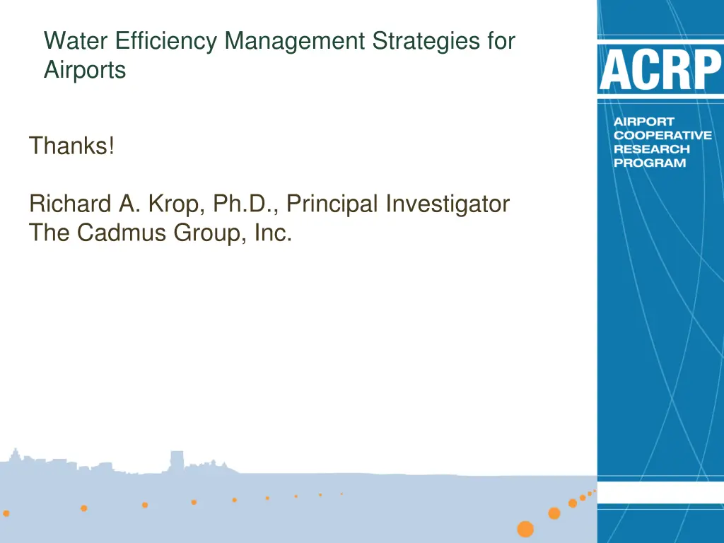 water efficiency management strategies