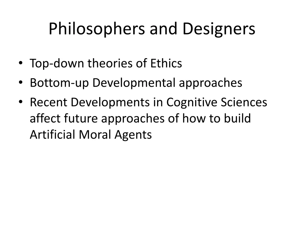 philosophers and designers