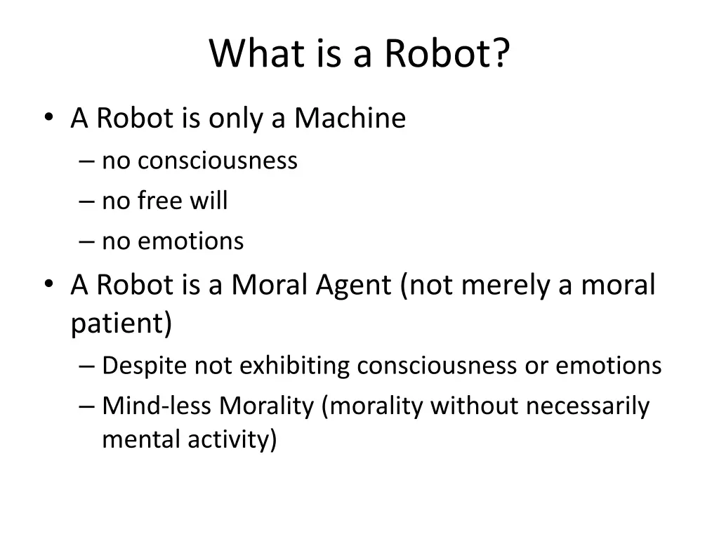 what is a robot