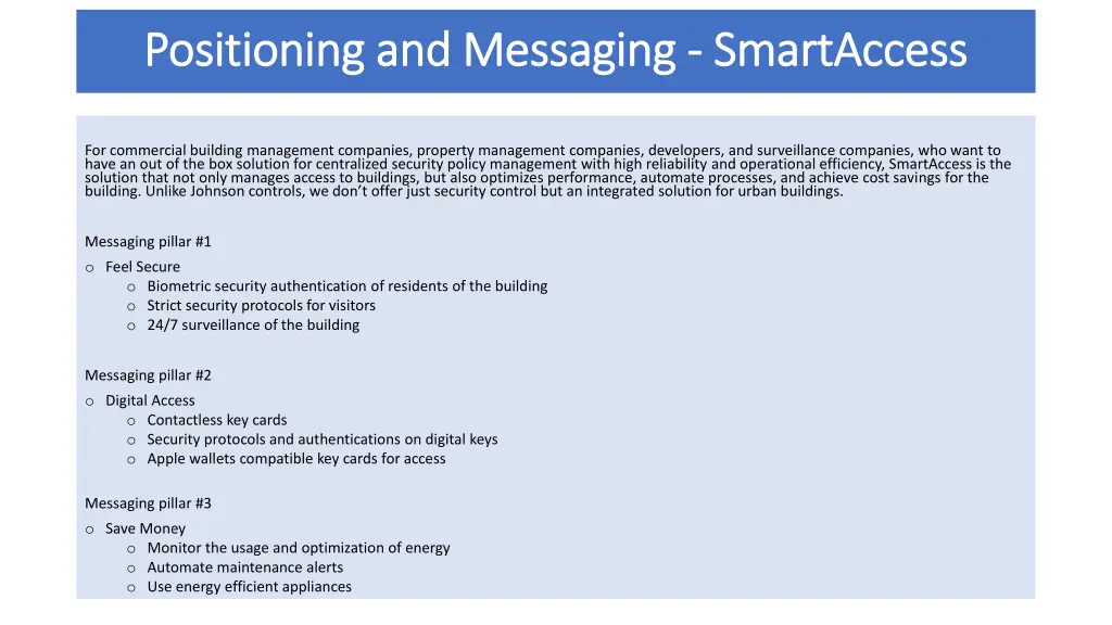 positioning and messaging positioning