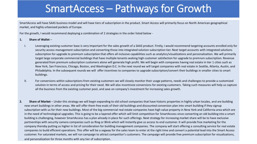 smartaccess smartaccess pathways for growth