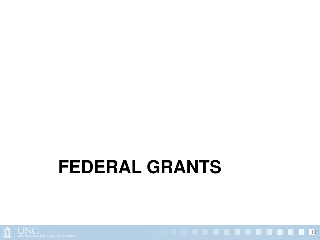 federal grants