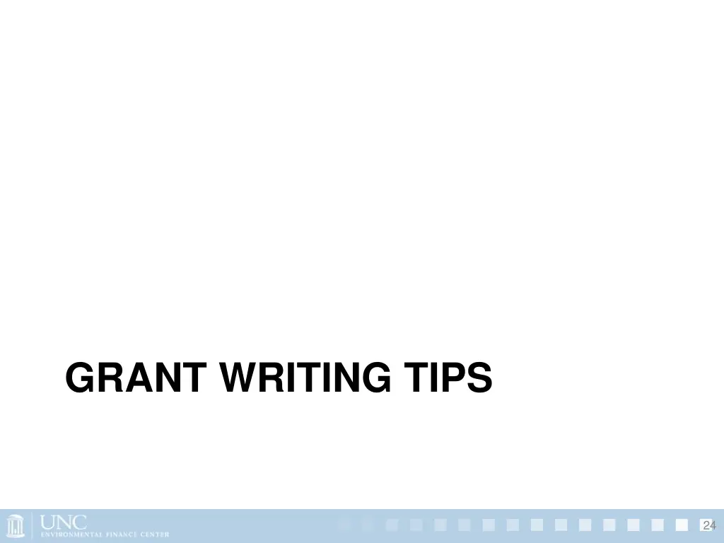 grant writing tips