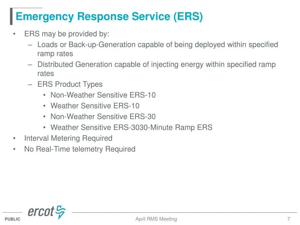 emergency response service ers