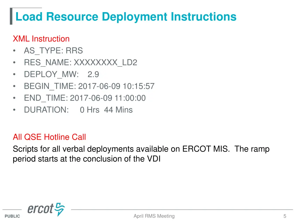 load resource deployment instructions