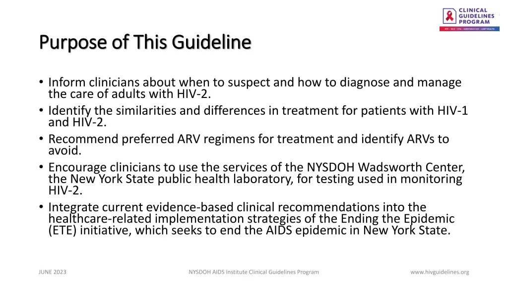 purpose of this guideline purpose of this