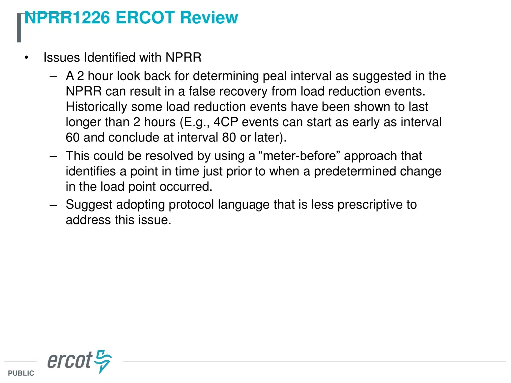 nprr1226 ercot review 2