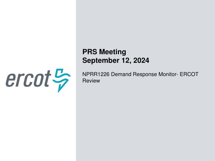prs meeting september 12 2024