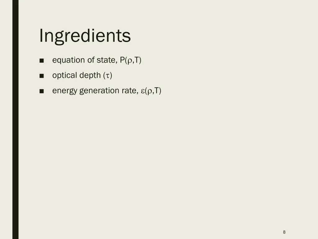 ingredients