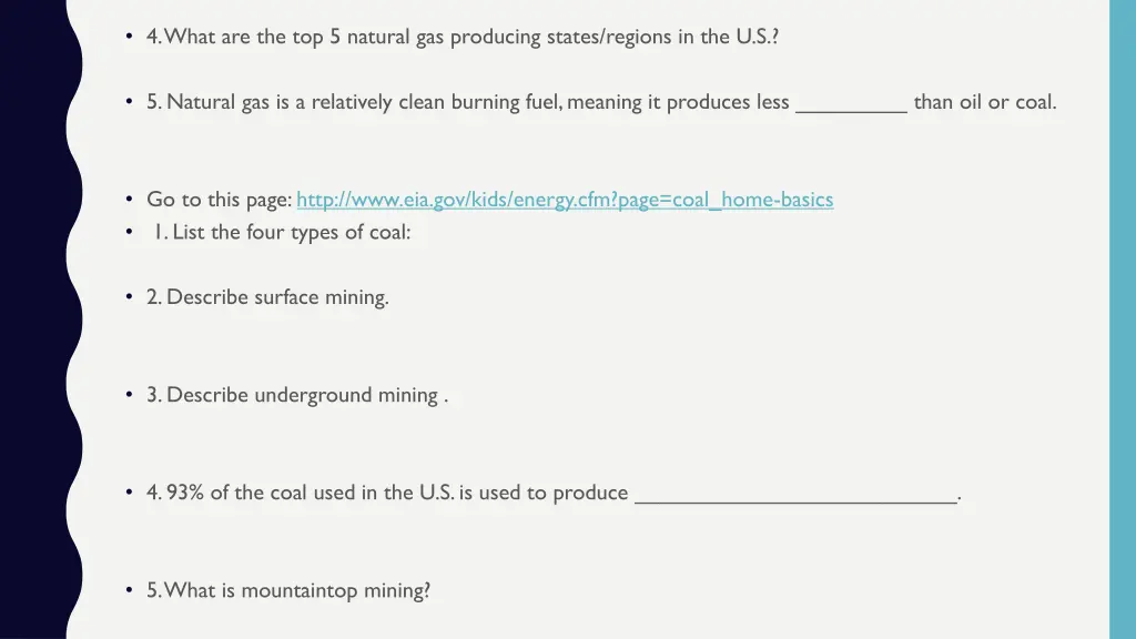 4 what are the top 5 natural gas producing states