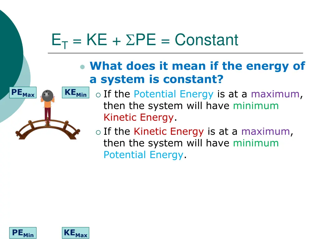 e t ke pe constant