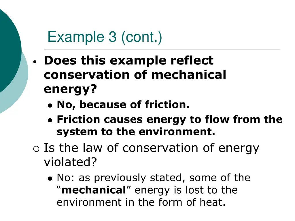 example 3 cont