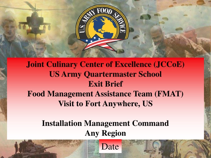 joint culinary center of excellence jccoe us army
