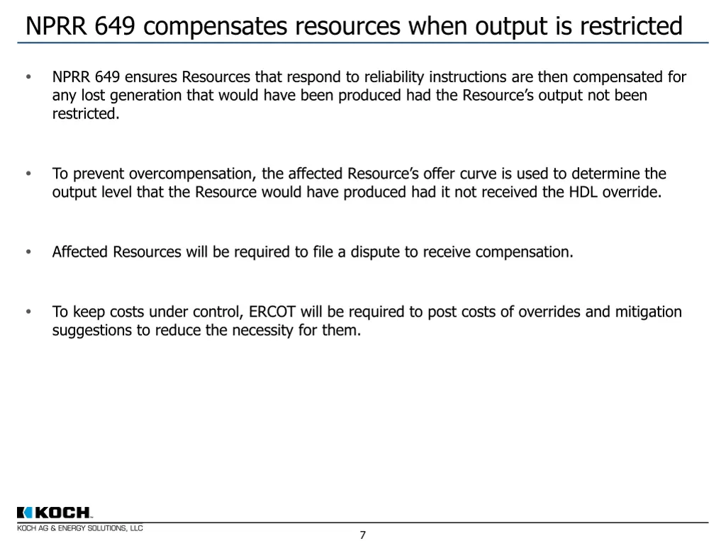 nprr 649 compensates resources when output