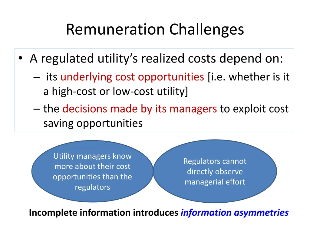 remuneration challenges