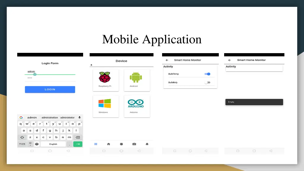 mobile application