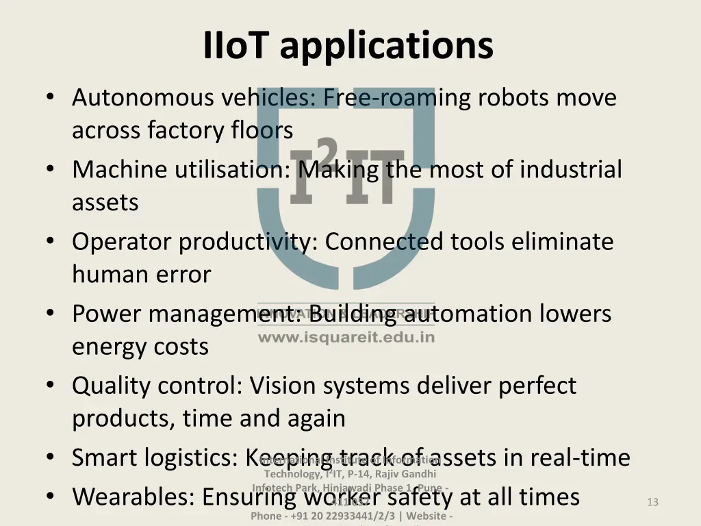 iiot applications