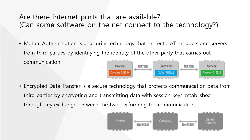 are there internet ports that are available