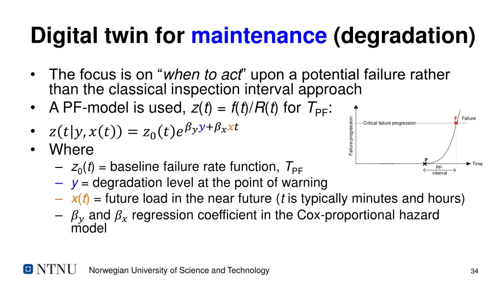 digital twin for maintenance degradation
