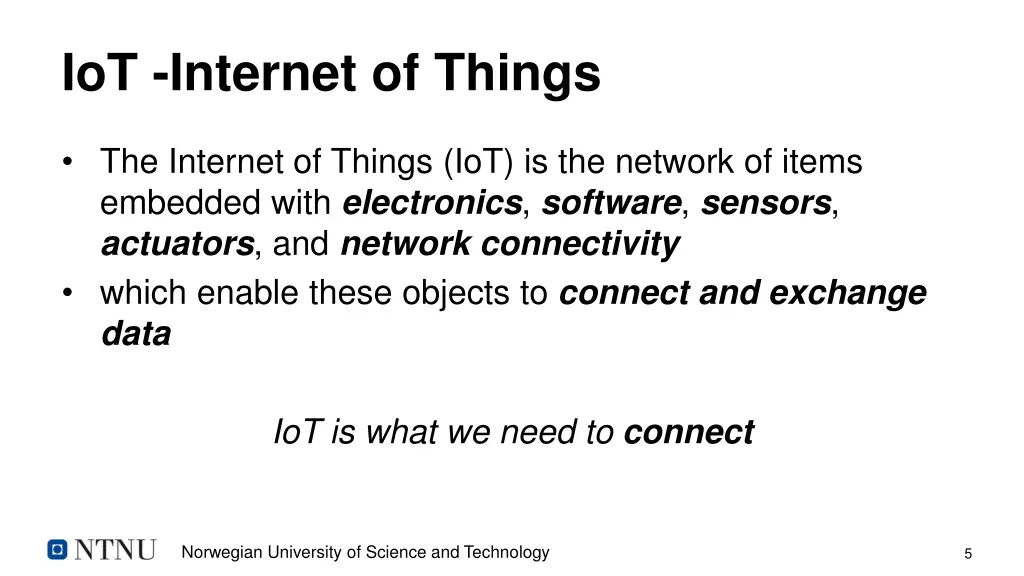 iot internet of things