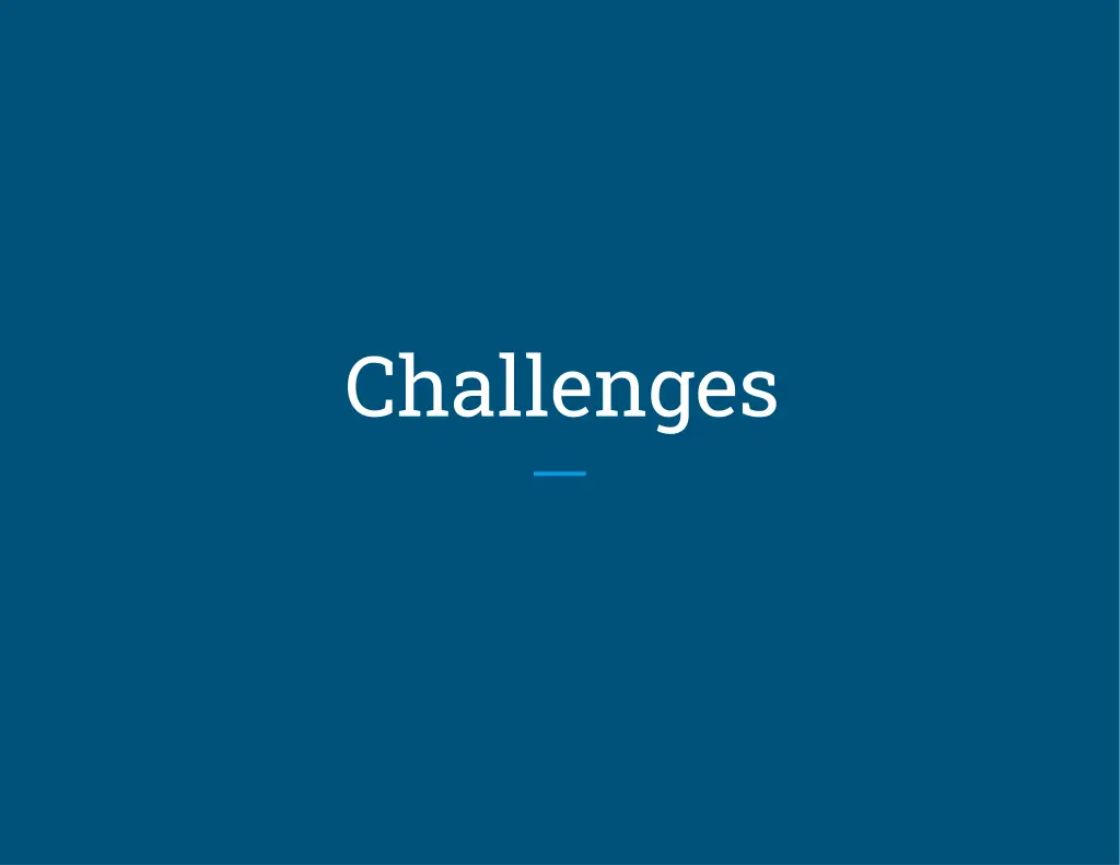 challenges