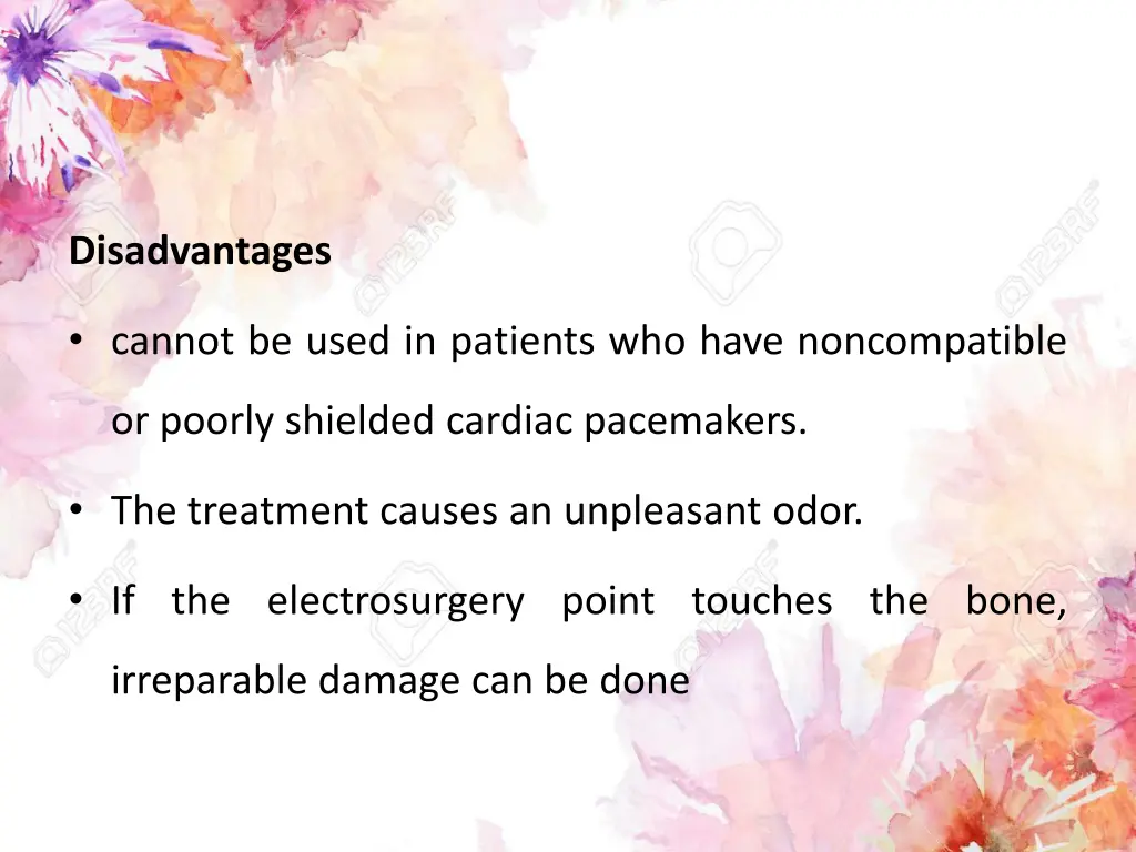 disadvantages