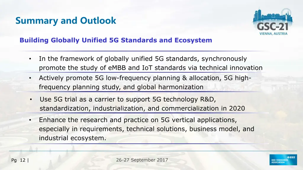 summary and outlook