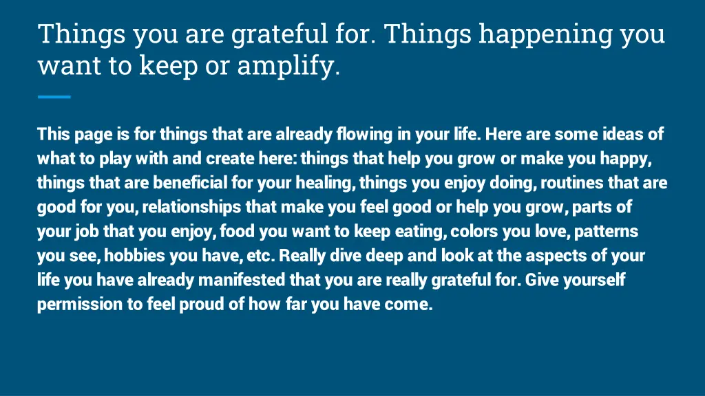 things you are grateful for things happening