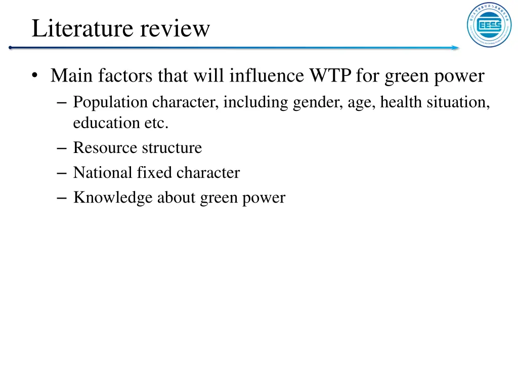 literature review